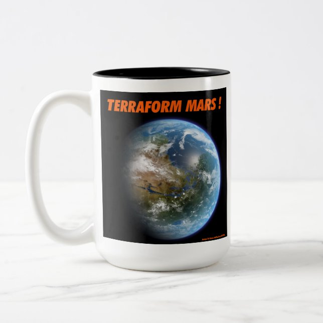 Taza Bicolor Terraform Mars (Izquierda)