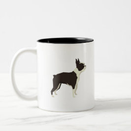 Taza Bicolor Terrier de Boston