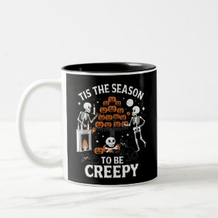 Taza Bicolor Terror de Halloween es la temporada para ser espel