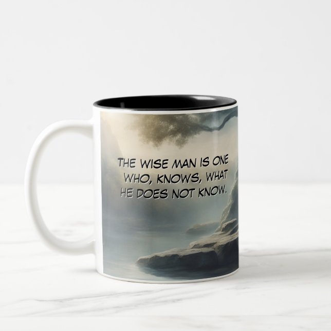 Taza Bicolor Tesoros del Tao Te Ching 002 (Izquierda)