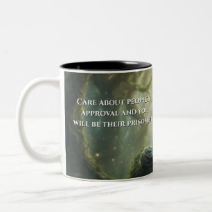 Taza Bicolor Tesoros del Tao Te Ching 010