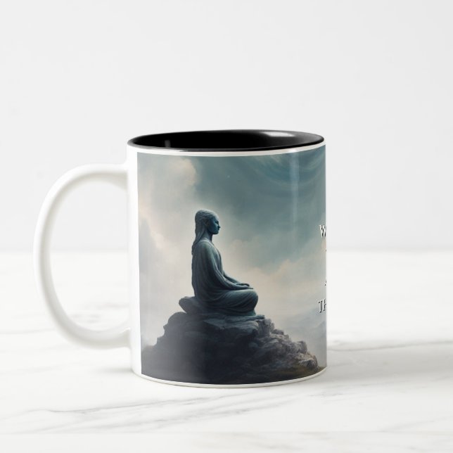 Taza Bicolor Tesoros del Tao Te Ching 016 (Izquierda)