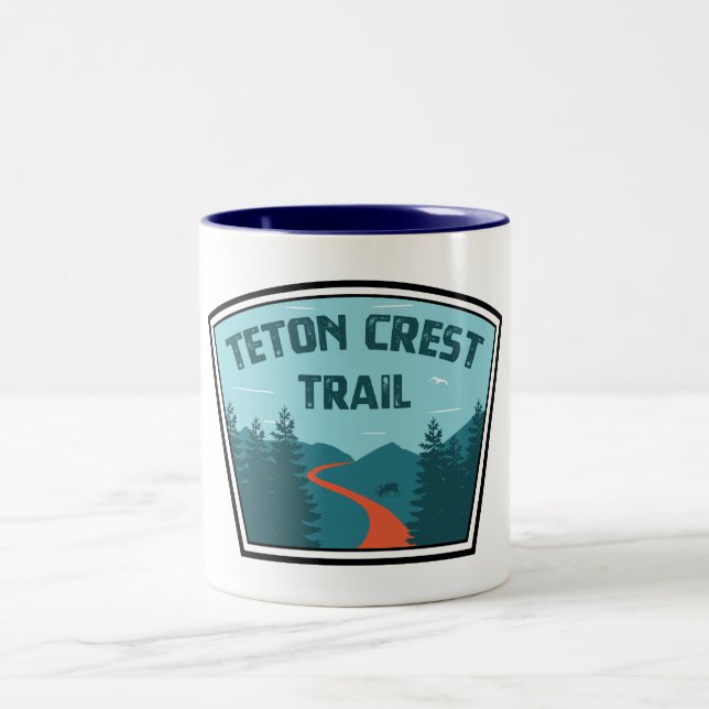 Taza Bicolor Teton Escudo Trail (Centro)