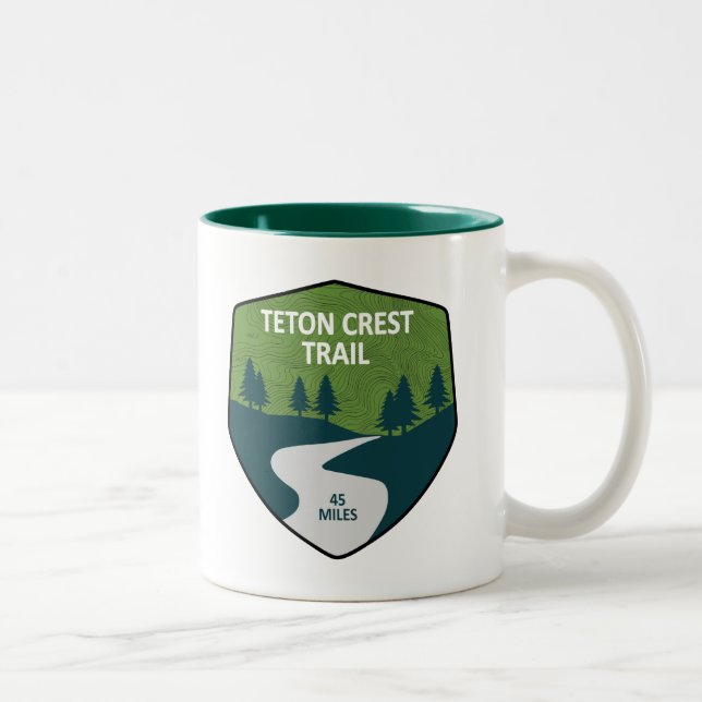 Taza Bicolor Teton Escudo Trail (Derecha)