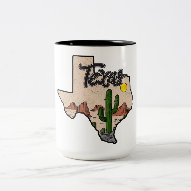 Taza Bicolor Texas (Centro)