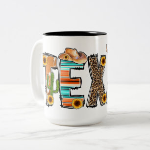 Taza Bicolor Texas