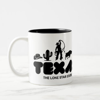 Taza Bicolor Texas