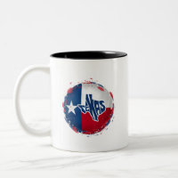 texas Estrella solitaria de color rojo blanco y az