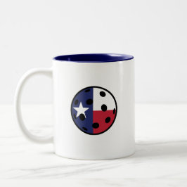 Taza Bicolor Texas Pickleball Y'all