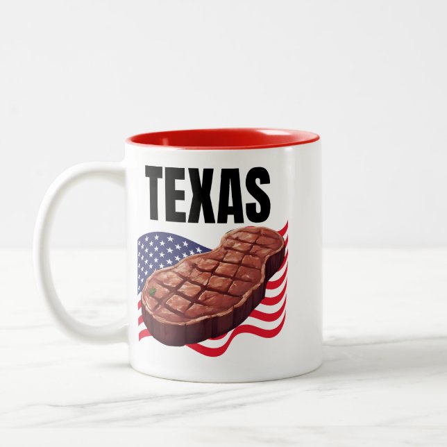 Taza Bicolor Texas Two-Tone Mug (Izquierda)