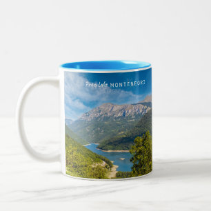 Taza Bicolor Texto personalizado Montenegro