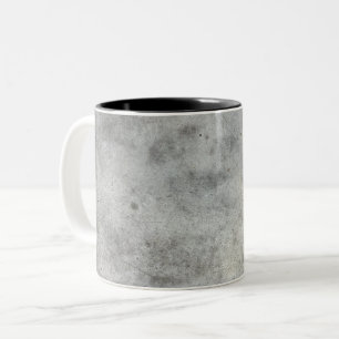 Taza Bicolor textura de hormigón patrón de cemento fondo minima