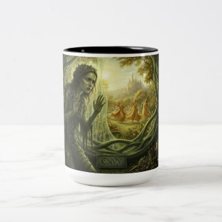 Taza Bicolor The 7 Satanic Virtues: Envy Mug