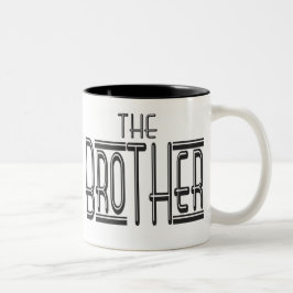 Taza Bicolor "THE" Brother Mug