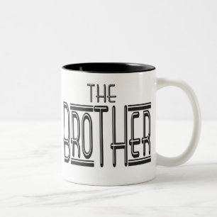 Taza Bicolor "THE" Brother Mug