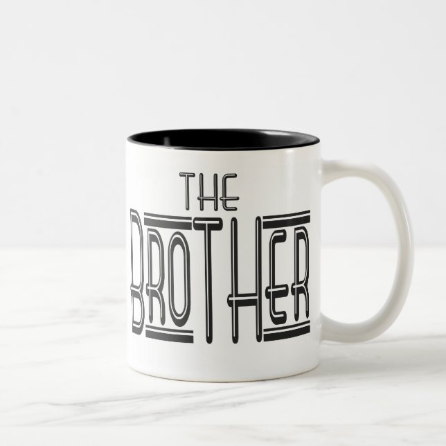 Taza Bicolor "THE" Brother Mug (Derecha)