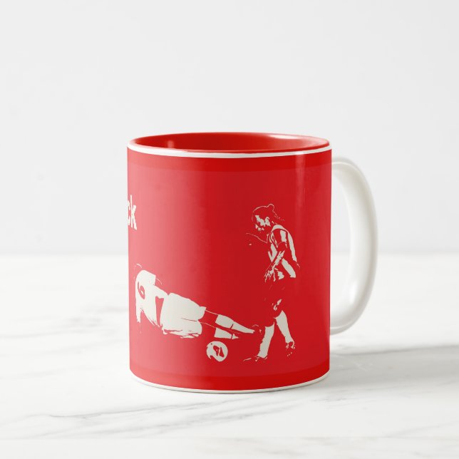 Taza Bicolor The Dirty Sock - Logo Mug (Anverso derecho)