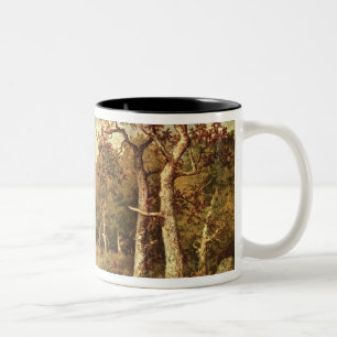 Taza Bicolor The Edge del bosque, 1871