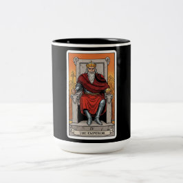 Taza Bicolor The Emperor Tarot