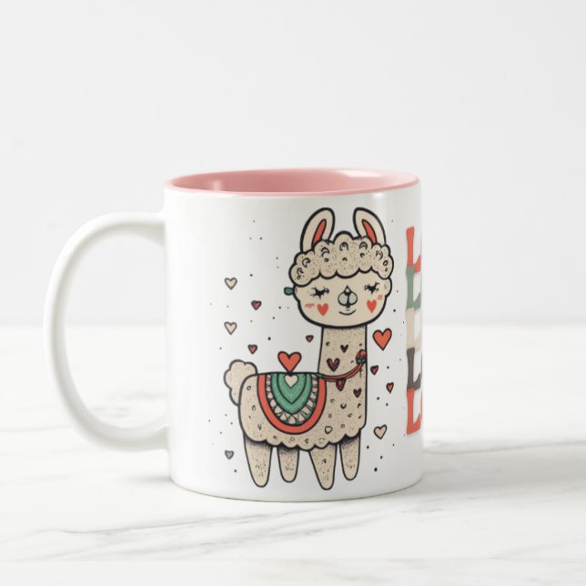 Taza Bicolor The Flame of Love (Izquierda)