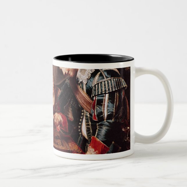 Taza Bicolor The Game del backgammon (Derecha)