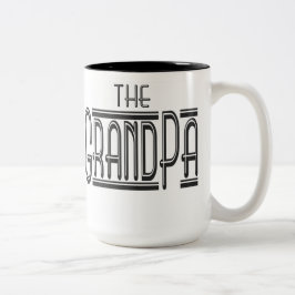 Taza Bicolor "THE" Grandpa Mug