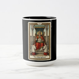 Taza Bicolor The Hierophant Tarot