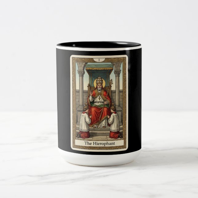 Taza Bicolor The Hierophant Tarot (Centro)