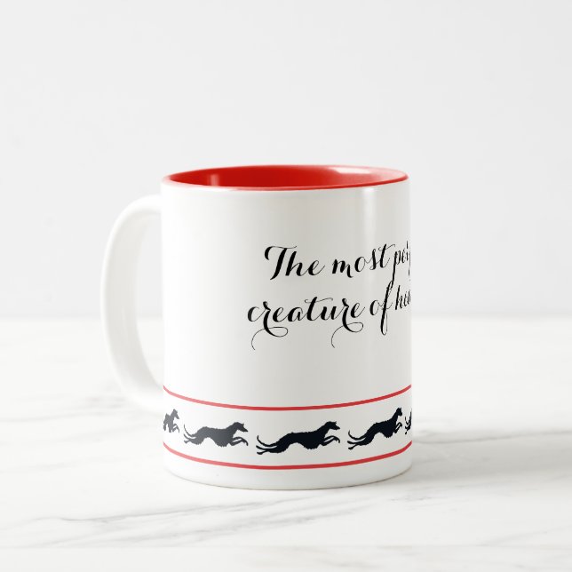 Taza Bicolor The most perfect creature of heaven (Anverso izquierdo)