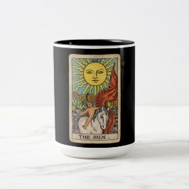 Taza Bicolor The Sun Tarot