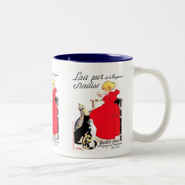 Taza Bicolor Théophile Alexandre Steinlen (Derecha)