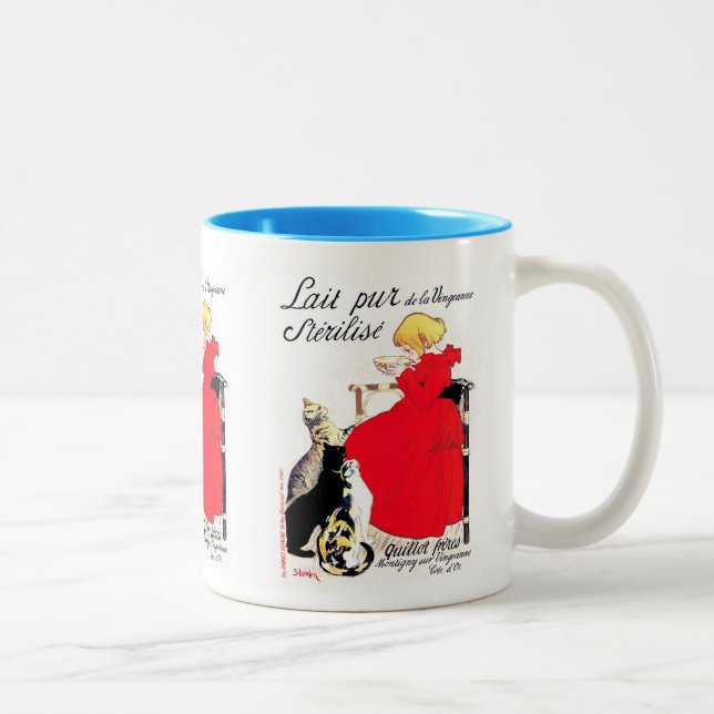 Taza Bicolor Théophile Alexandre Steinlen (Derecha)