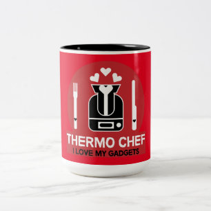 Taza Bicolor Thermo Chef Novedad Kitchen