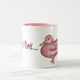 Taza Bicolor Think Pink .....