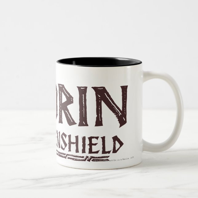 Taza Bicolor THORIN OAKENSHIELD™ Logo Brown (Derecha)