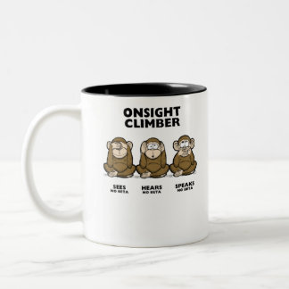 Taza Bicolor Three Wise Monkeys