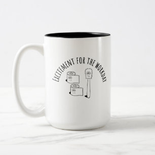 Taza Bicolor Thrills del lugar de trabajo