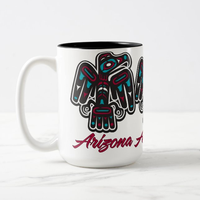 Taza Bicolor Thunderbird Clan Arizona (Izquierda)