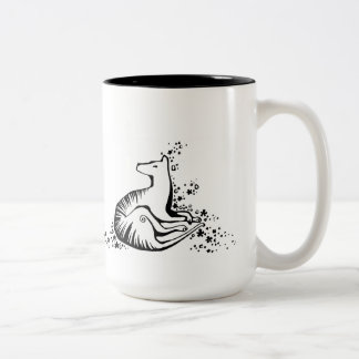 Taza Bicolor Thylacine