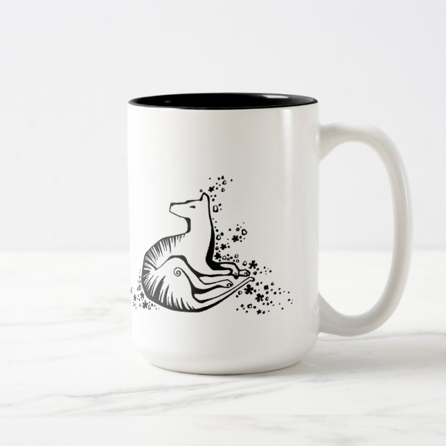 Taza Bicolor Thylacine (Derecha)