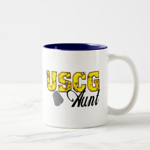 Taza Bicolor Tía de USCG