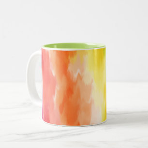 Taza Bicolor Tie Dye