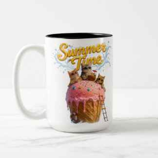 Taza Bicolor Tiempo de verano