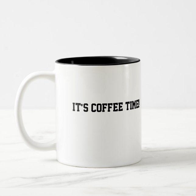 Taza Bicolor Tiempo del café (Izquierda)