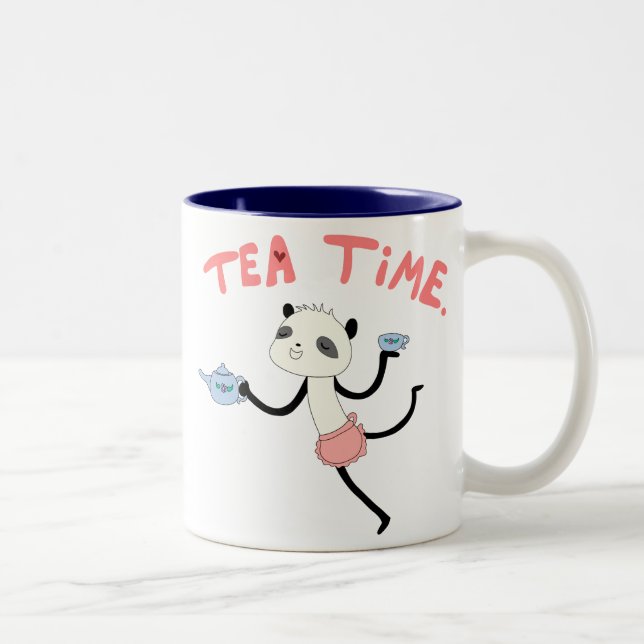 Taza Bicolor Tiempo del té (Derecha)