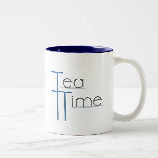 Taza Bicolor Tiempo del té (Derecha)