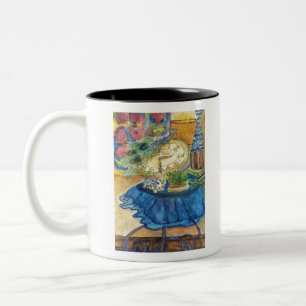Taza Bicolor Tiempo del té del 2:30 por DPVisker