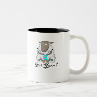 Taza Bicolor ¿Tienes a Yarn? Camisetas y regalos.
