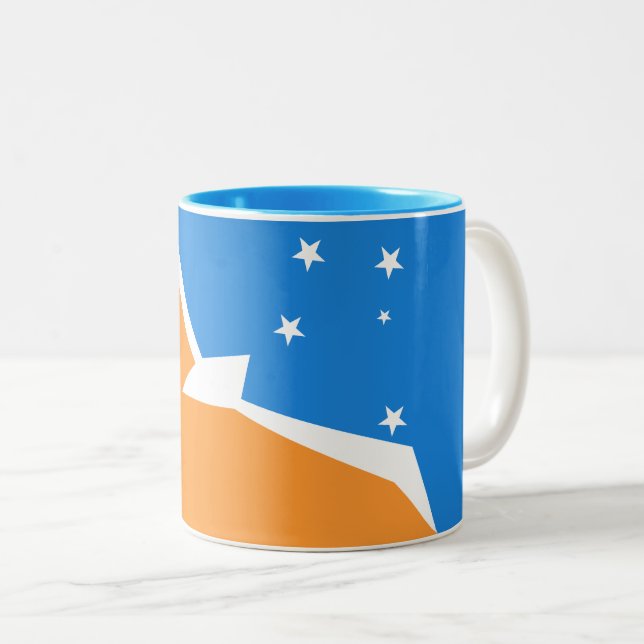 Taza Bicolor Tierra del Fuego (Anverso derecho)