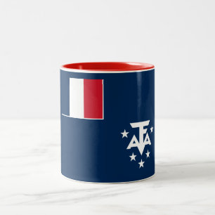 Taza Bicolor Tierras Australes y Antárticas Francesas